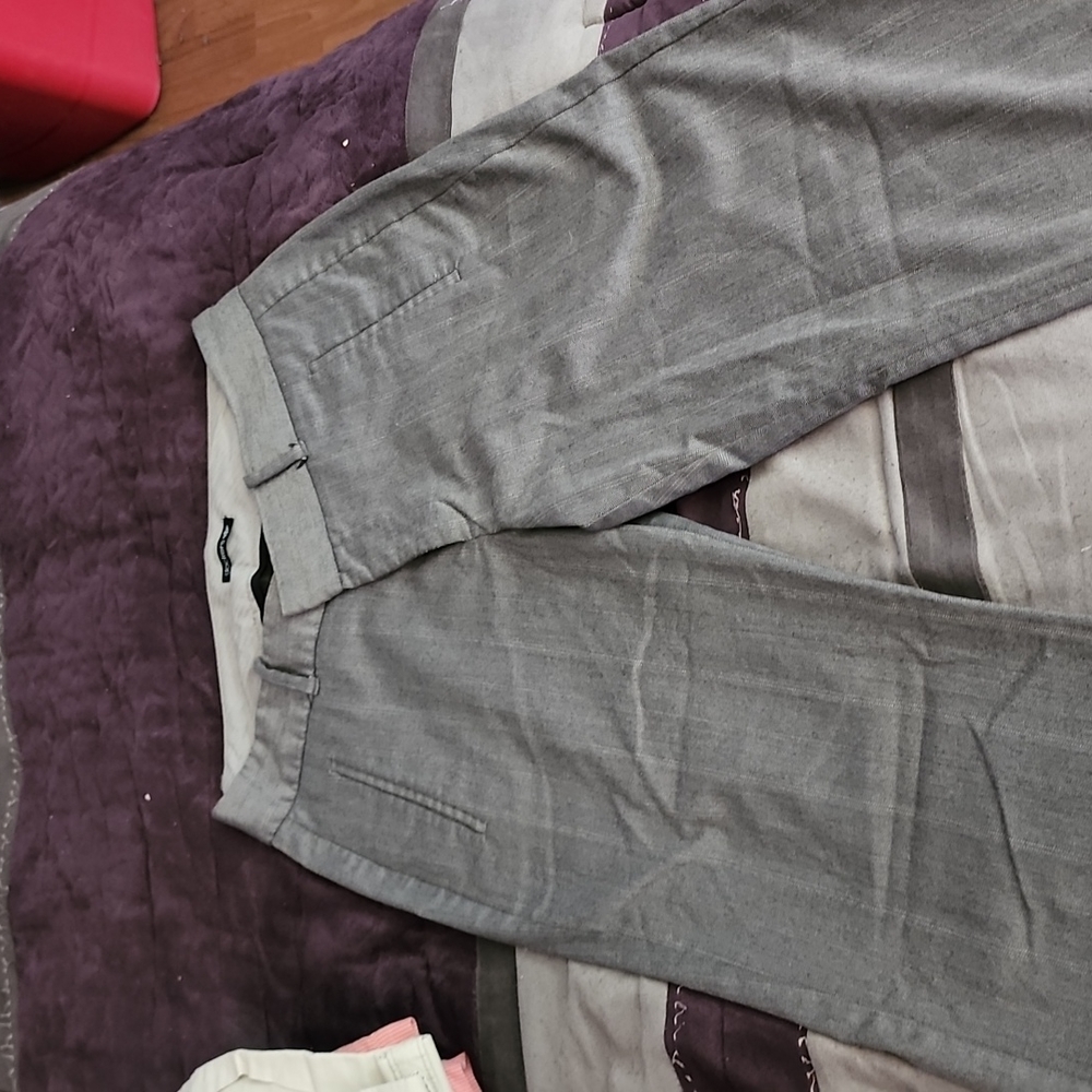 Size 12 Grey striped Dockers